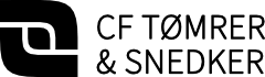 Logo CF Tømrer og Snedker på Bornholm