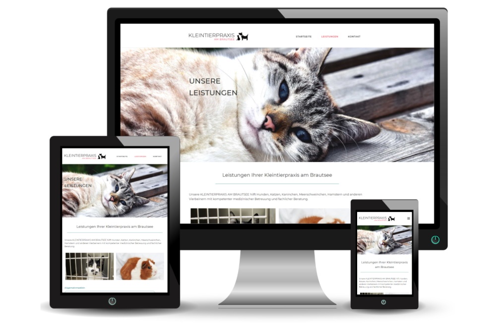 Responsiv hjemmeside i WordPress til dyrlæge