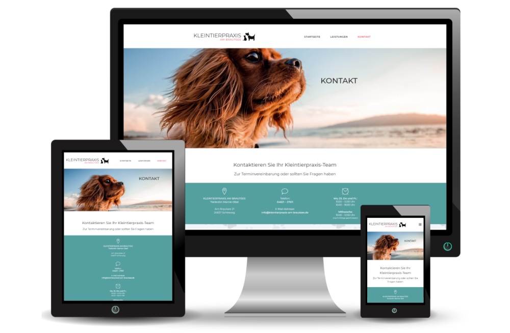 Responsiv hjemmeside i WordPress til dyrlæge