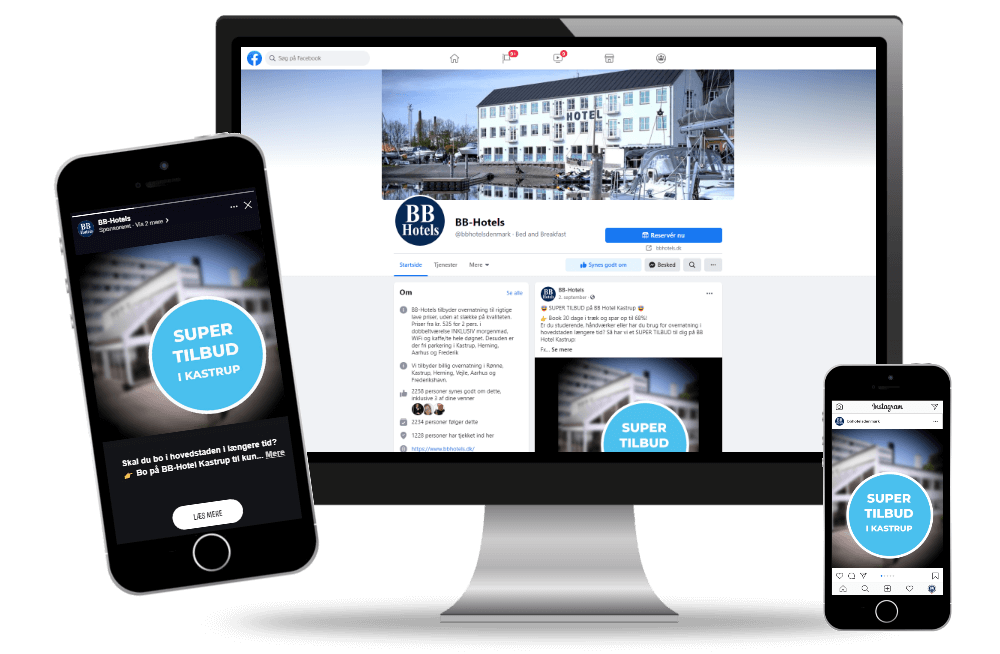 Social media marketing for hotel